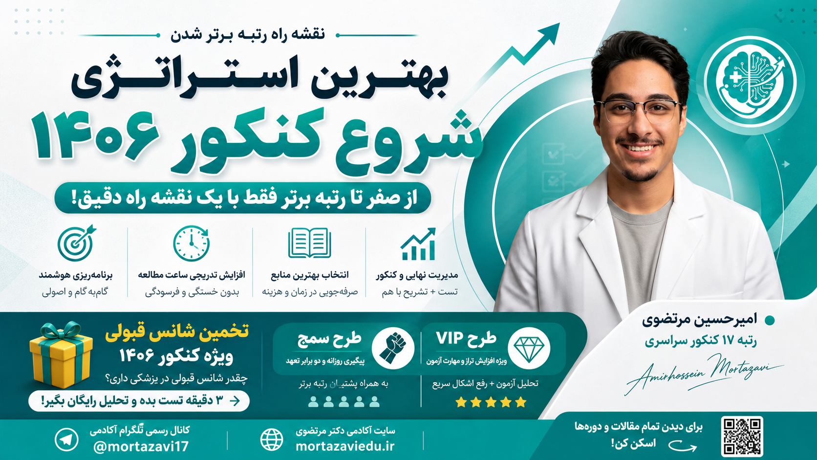 بهترین استراتژی شروع کنکور ۱۴۰۶ از صفر | نقشه راه رتبه برتر شدن